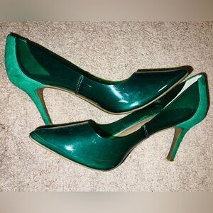 INC International Concepts gel Green Heels